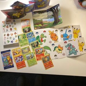 Pokémon Cards and Stickers from McDonald’s 🌞✨🤩